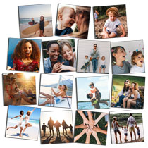 15 x Photo Tiles 20 x 20cm (8 x 8in) συμπ. παράδοσης