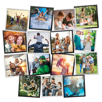 15 x PicTiles 20 x 20cm (8 x 8in) συμπ. παράδοσης