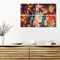 Πολύπτυχος καμβάς 40x60cm (16x24inch) - 4 από 20x30 cm, ΔΩΡΕΑΝ Η ΑΠΟΣΤΟΛΗ
