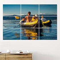 Πολύπτυχος καμβάς 60x90cm (24x36inch) - 9 από 20x30 cm, ΔΩΡΕΑΝ Η ΑΠΟΣΤΟΛΗ