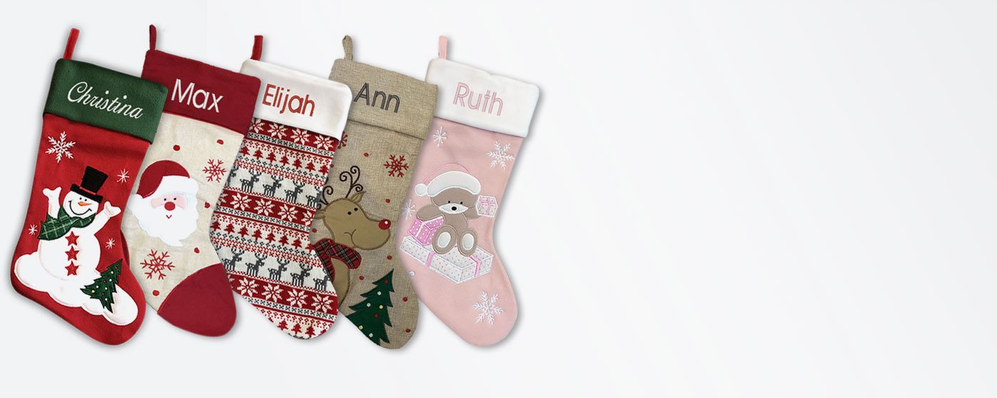 Xmas Stockings 5 designs